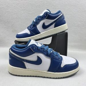 Jordan Air Jordan 1 SE Low Industrial Blue Sneakers Youth Size 5.5 FN9137-141